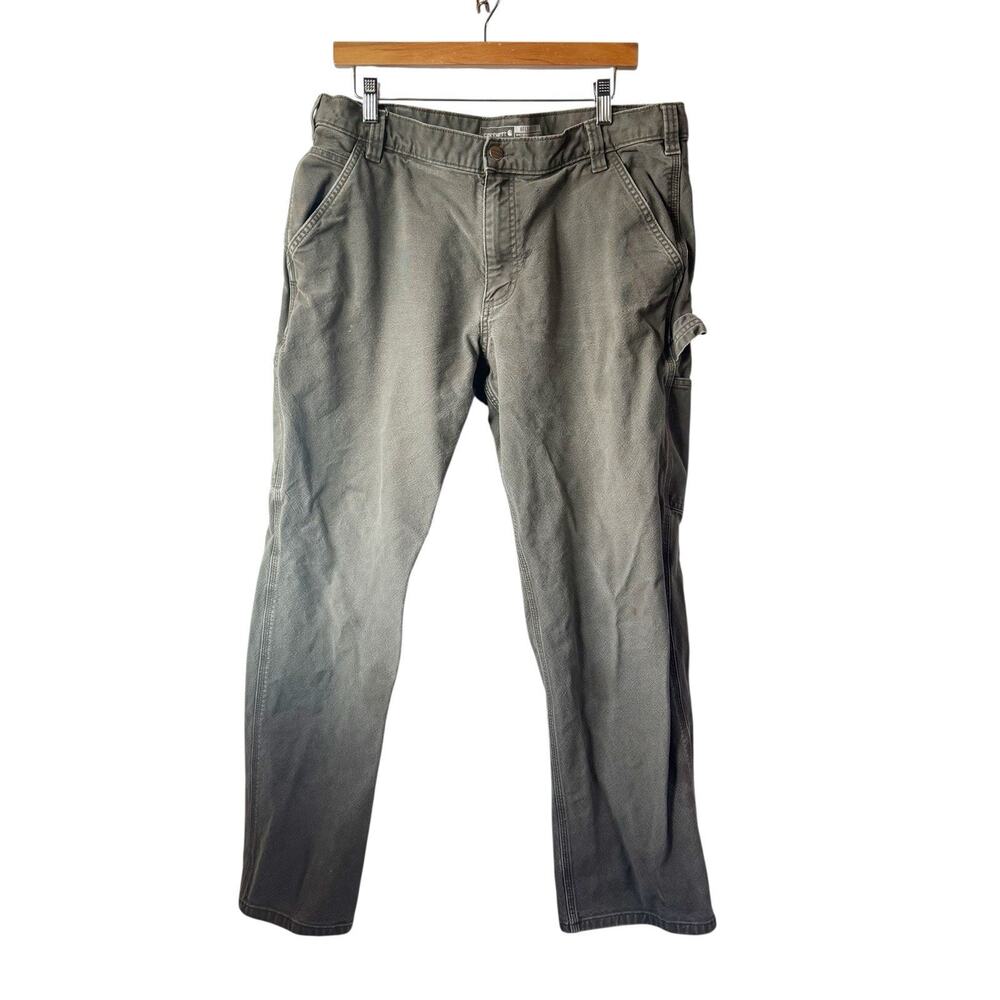 Carhartt Olive Green Work Chinos